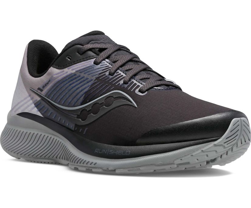 Saucony Guide 14 Runshield Women's Running Shoes Black / Grey | Canada 150ZUTG